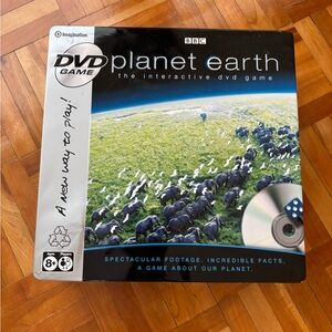 Planet Earth Interactive DVD Board Game | Educational | Very Good